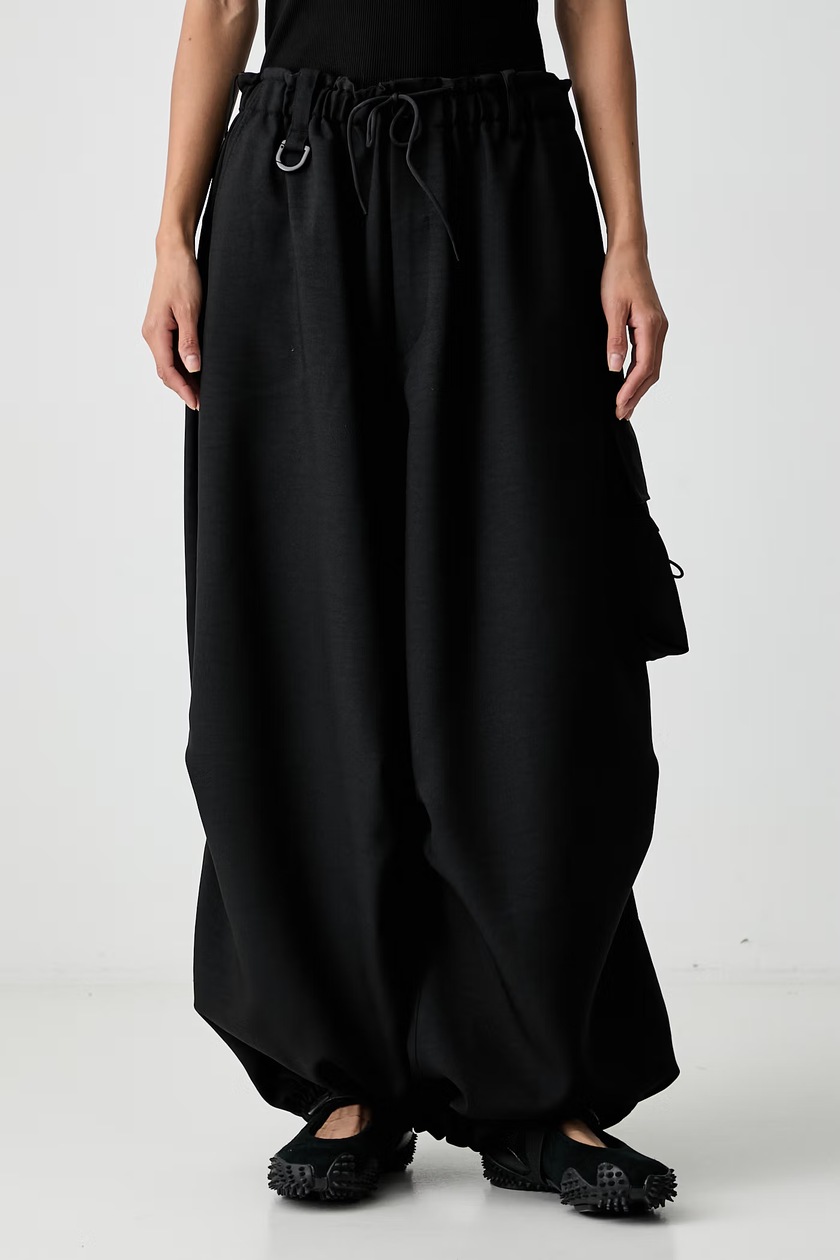 Y-3 trousers Multi Cargo black color KA9790 at PRM US