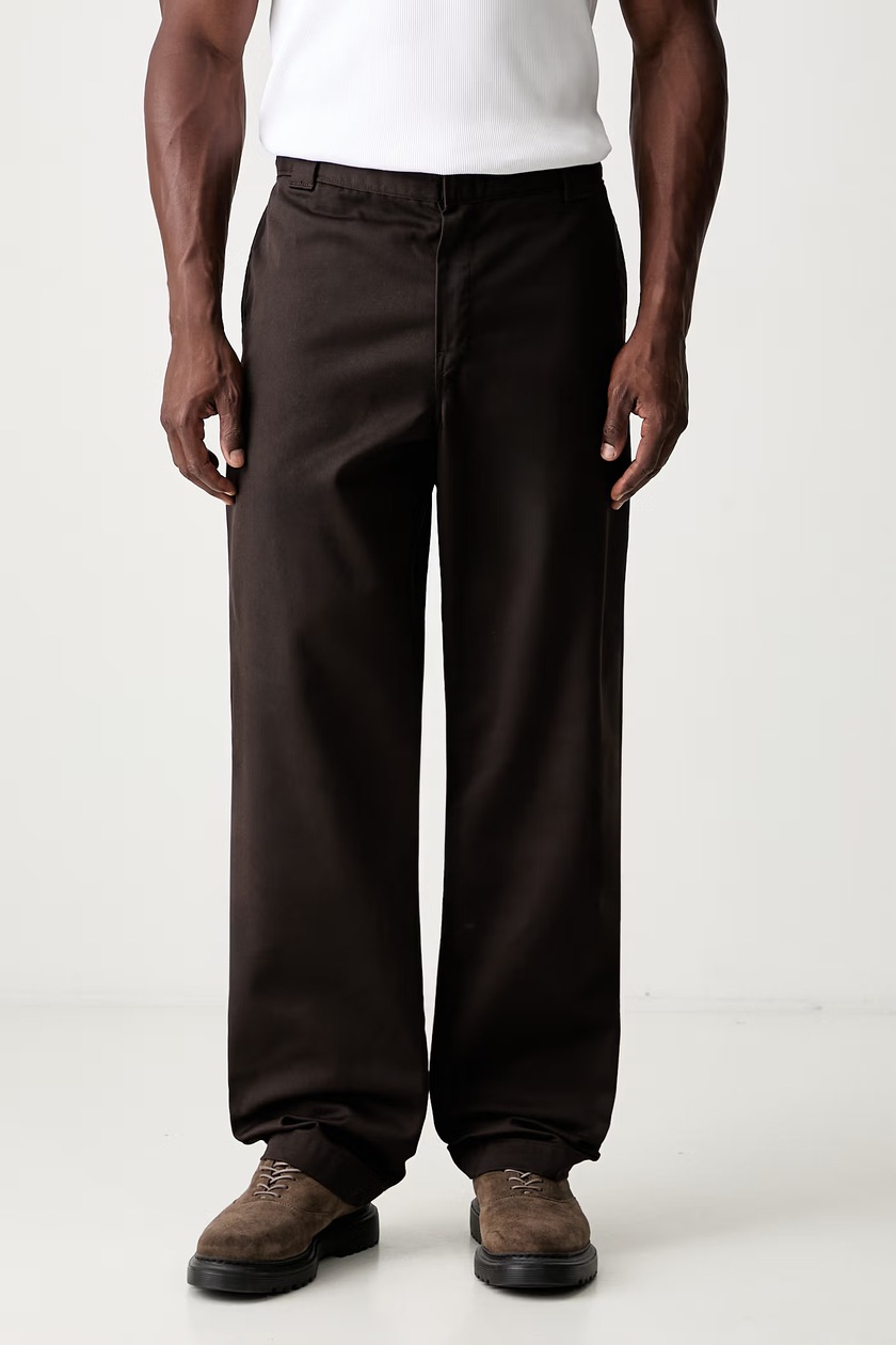 Kenzo trousers men's brown color FF55PA3659GB.90 at PRM US