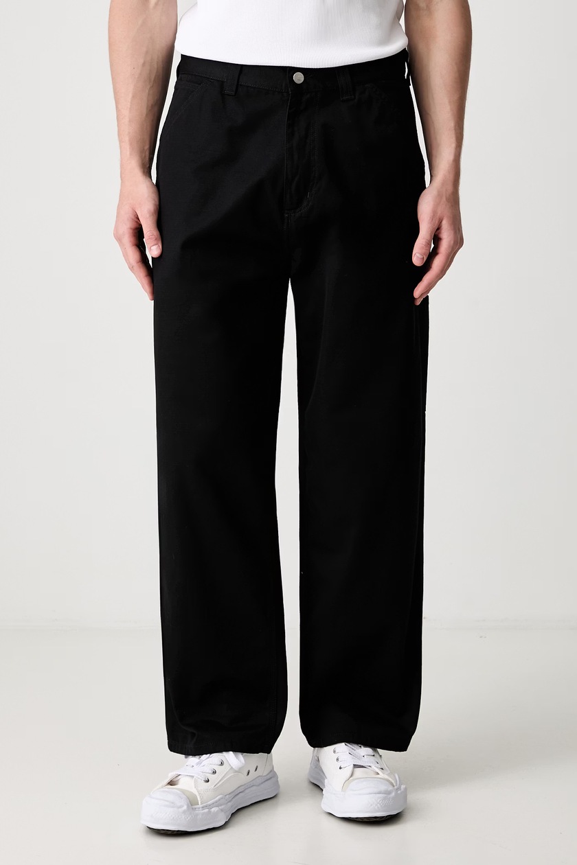 Maharishi trousers Original Dragon Snopants men's black color 5063