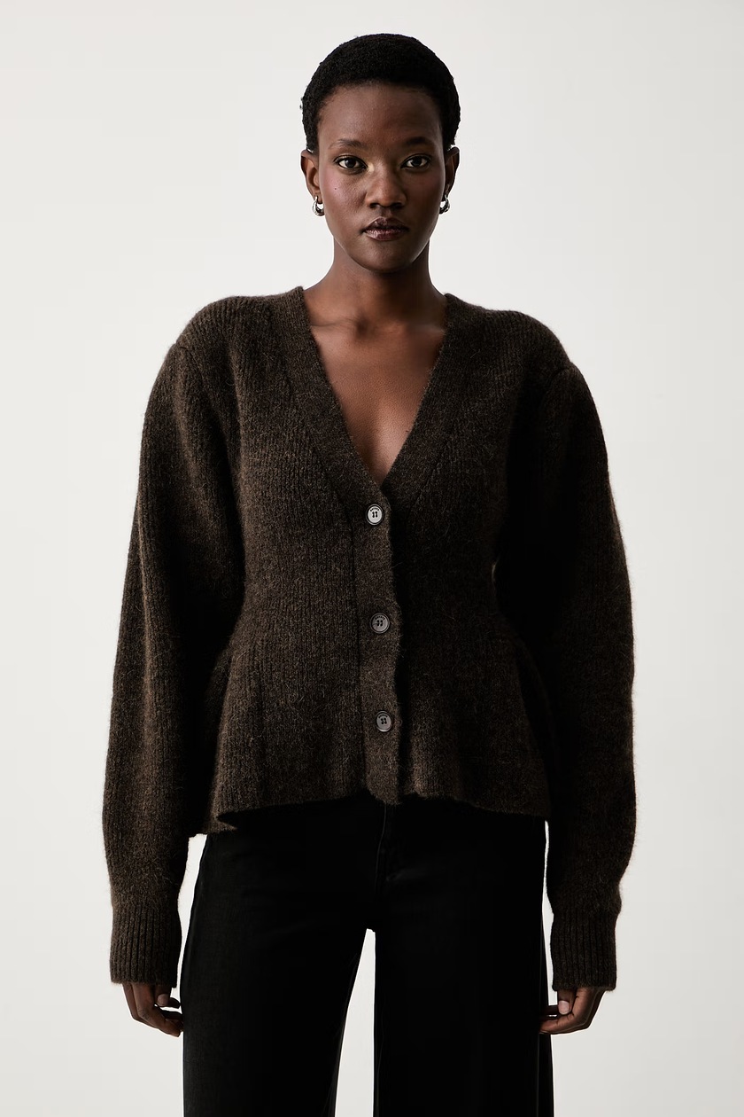 adidas Originals cardigan openwork Women's brown KE0202 at PRM US