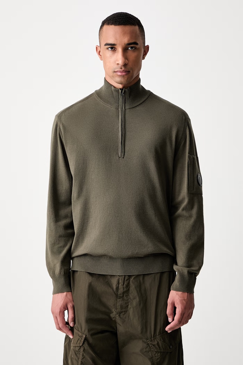Polo Ralph Lauren Men's sweater with cotton green 710P06234 at PRM US