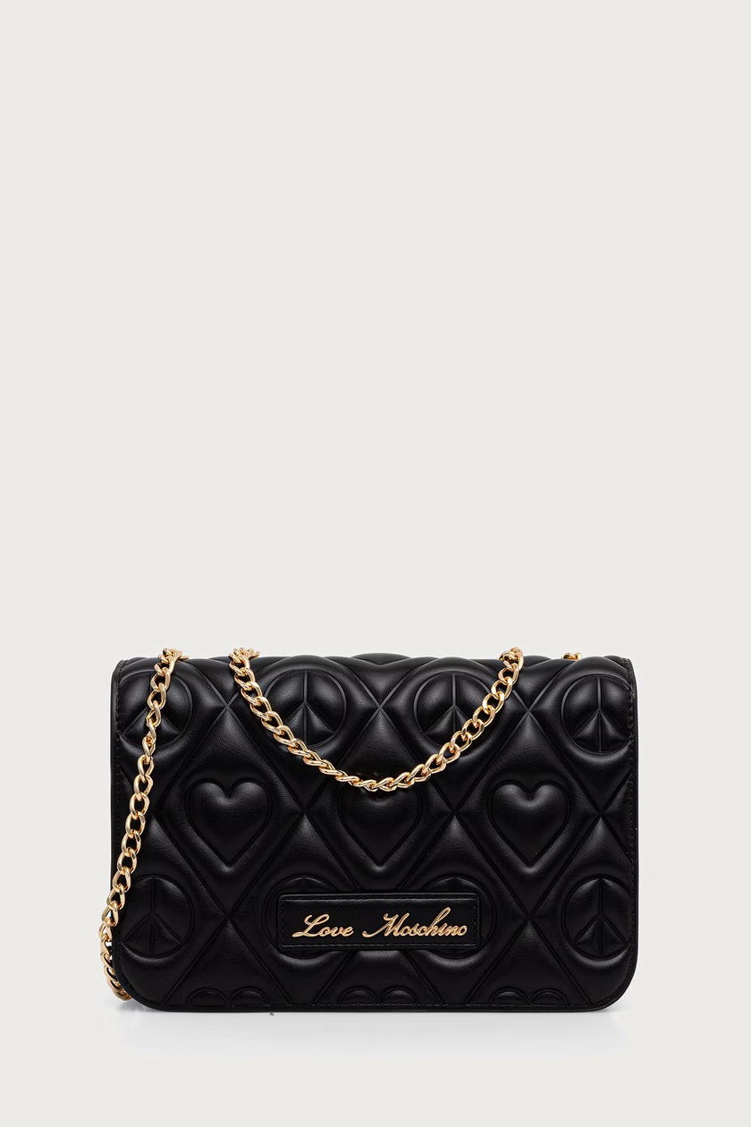 Juicy Couture geantă crossbody pentru femei LILY neagră