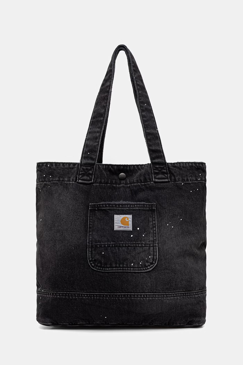 Ader Error handbag Prato Round Tote Bag black color BMADFWBA2001