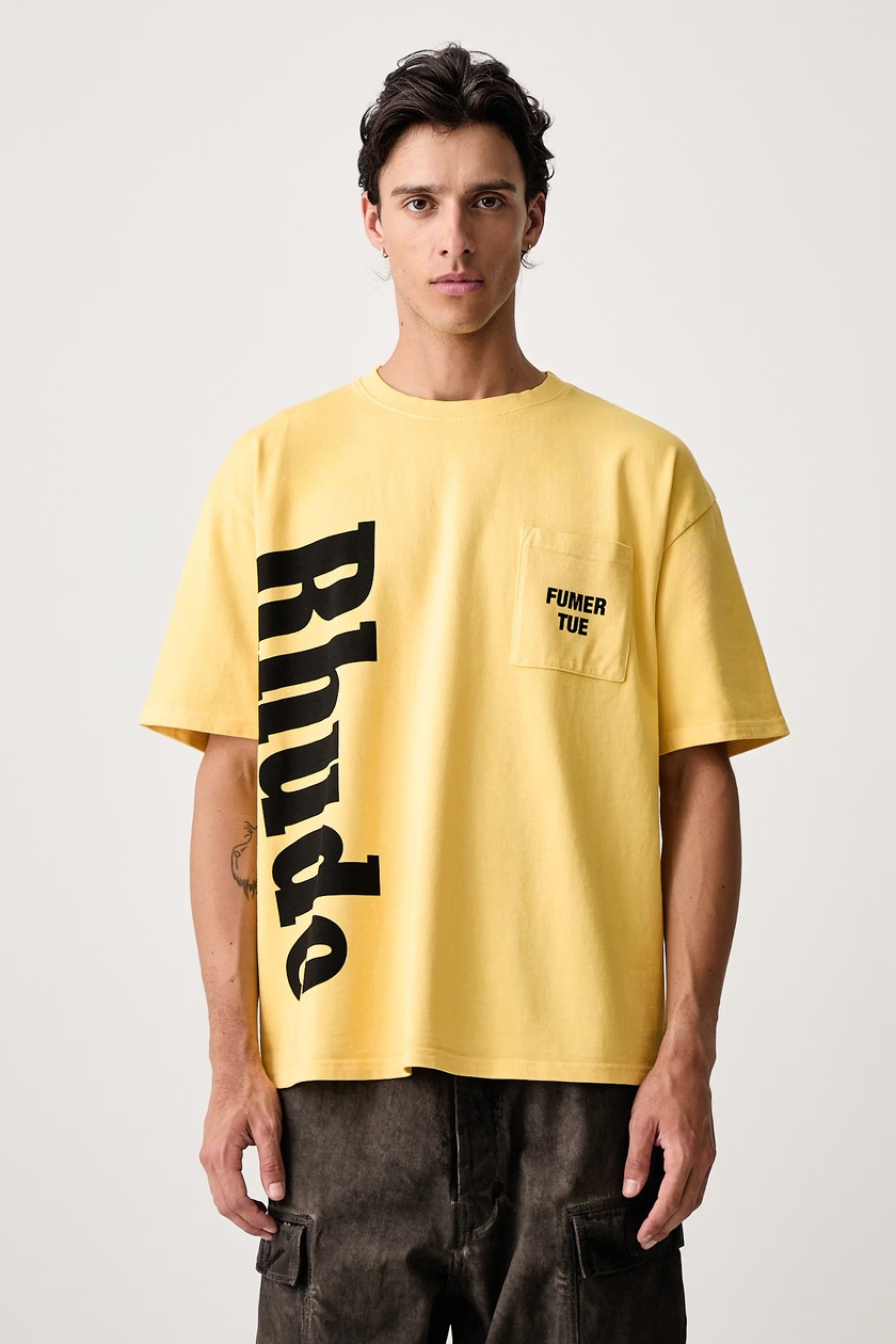 adidas Originals t-shirt adidas x NTS Radio Jersey 2 men's yellow