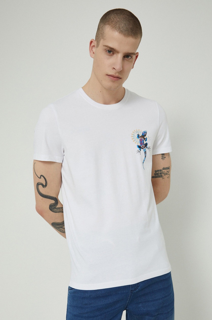 t shirty męskie jednokolorowe