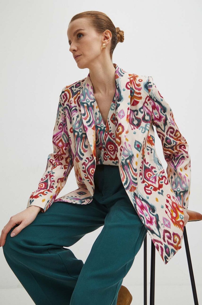 Kimono damskie wzorzyste multicolor | zamów na wearmedicine.com