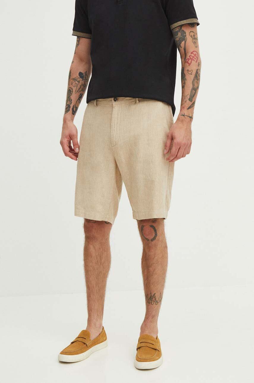 Pantaloncini in lino sale