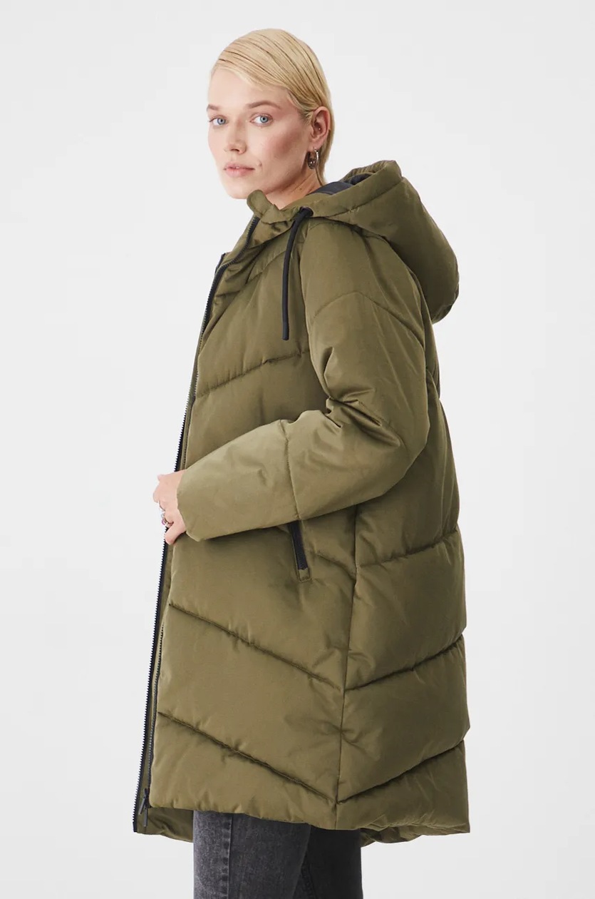 The North Face kurtka Limbara damska kolor zielony zimowa