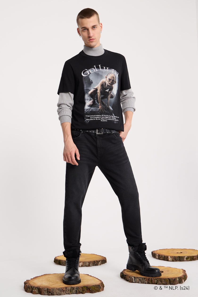 NEIL BARRETT｜ (Slim Dropped Shoulder Pierced Nipple T-S NEIL BARRETT｜ (Slim Dropped Shoulder Pierced Nipple T-S