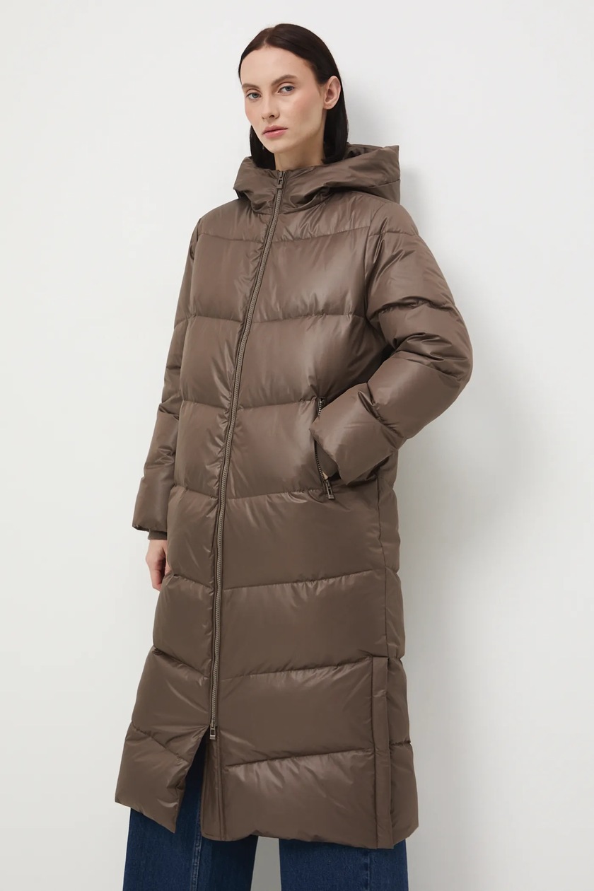 Płaszcz puchowy damski pikowany - MEDICINE