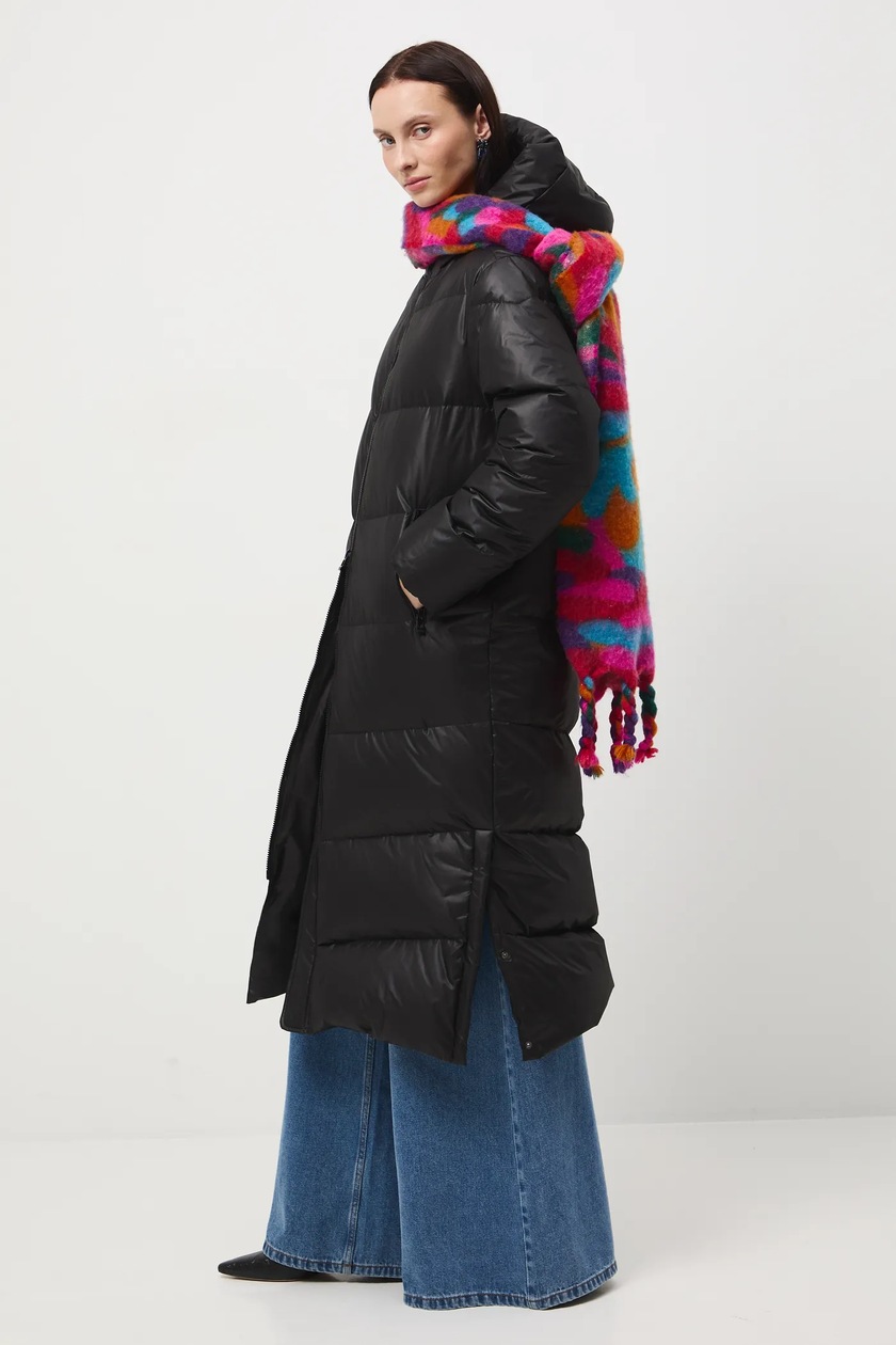 Płaszcz puchowy damski pikowany - MEDICINE