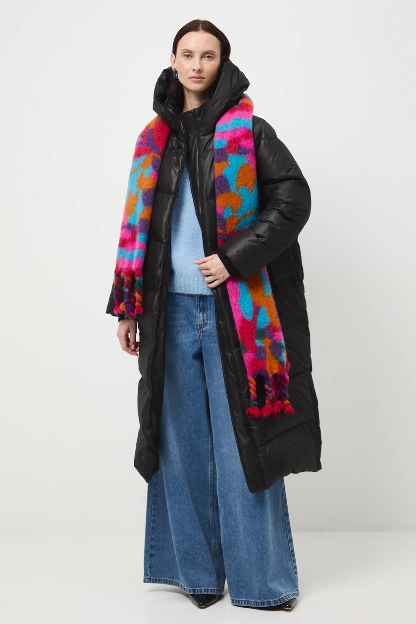Płaszcz puchowy damski pikowany - MEDICINE
