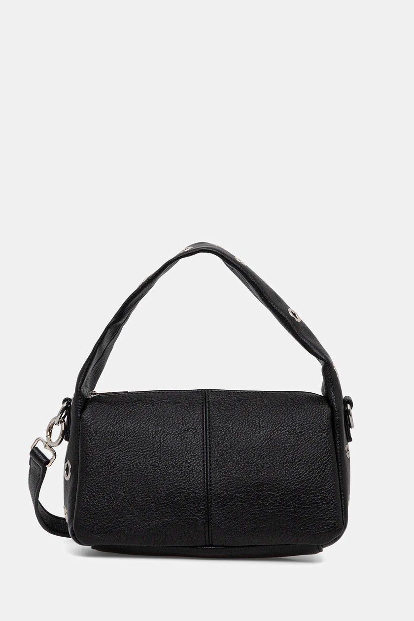 Torebka damska ze skóry ekologicznej z ozdobnym haftem kolor