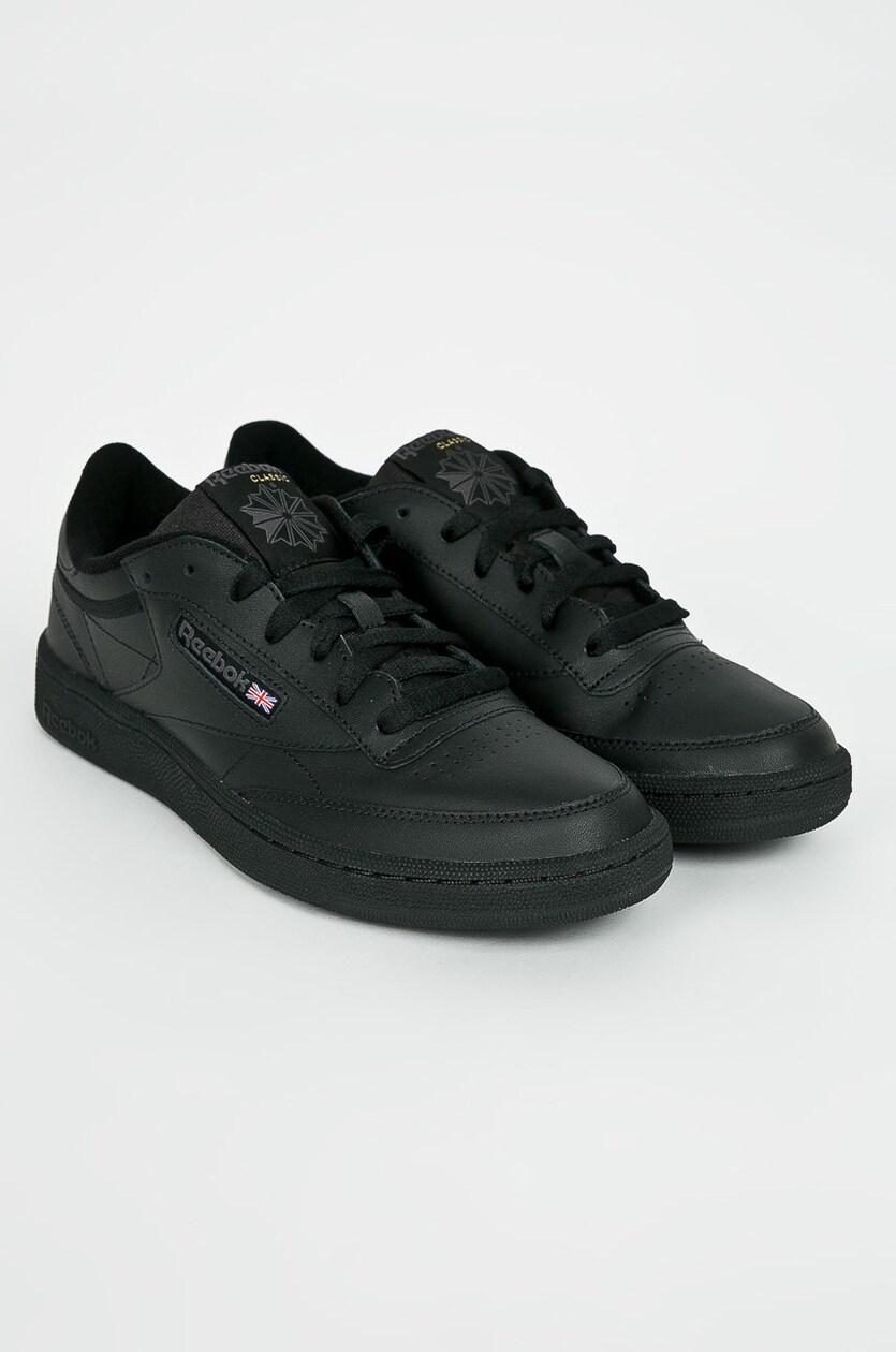 Reebok club c 85 black mens sale