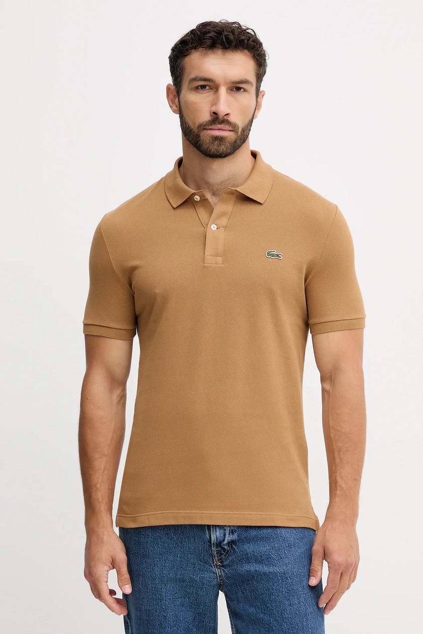 トップス LACOSTE MADE IN FRANCE Polo Shirt Brown Polo shirt Lacoste Brown size XS International in Cotton