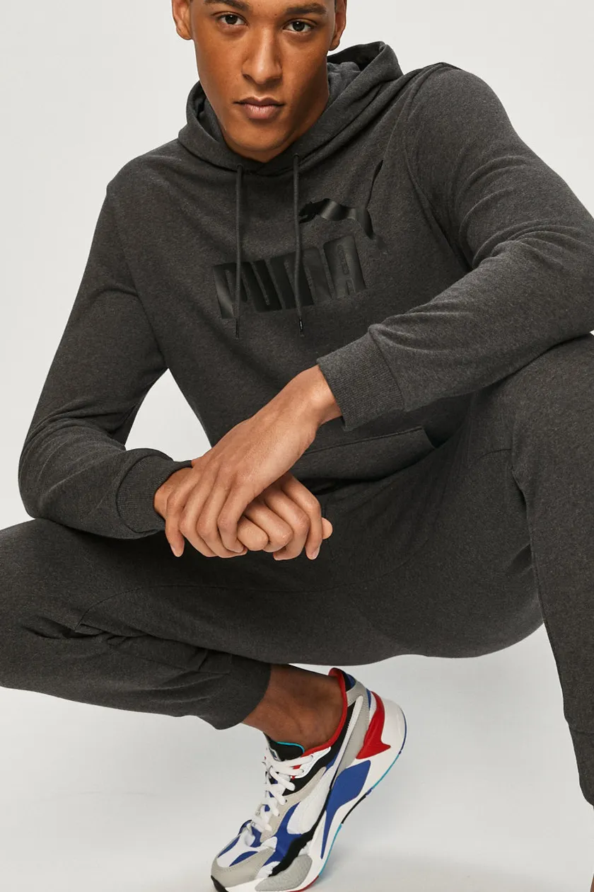 Grey puma clearance jumper mens