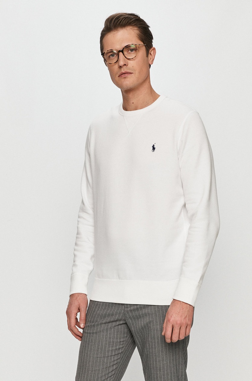 Felpa Lunga Girocollo Sporty & Rich Taglia XSmall, Beige, Nuova Con Etichette
