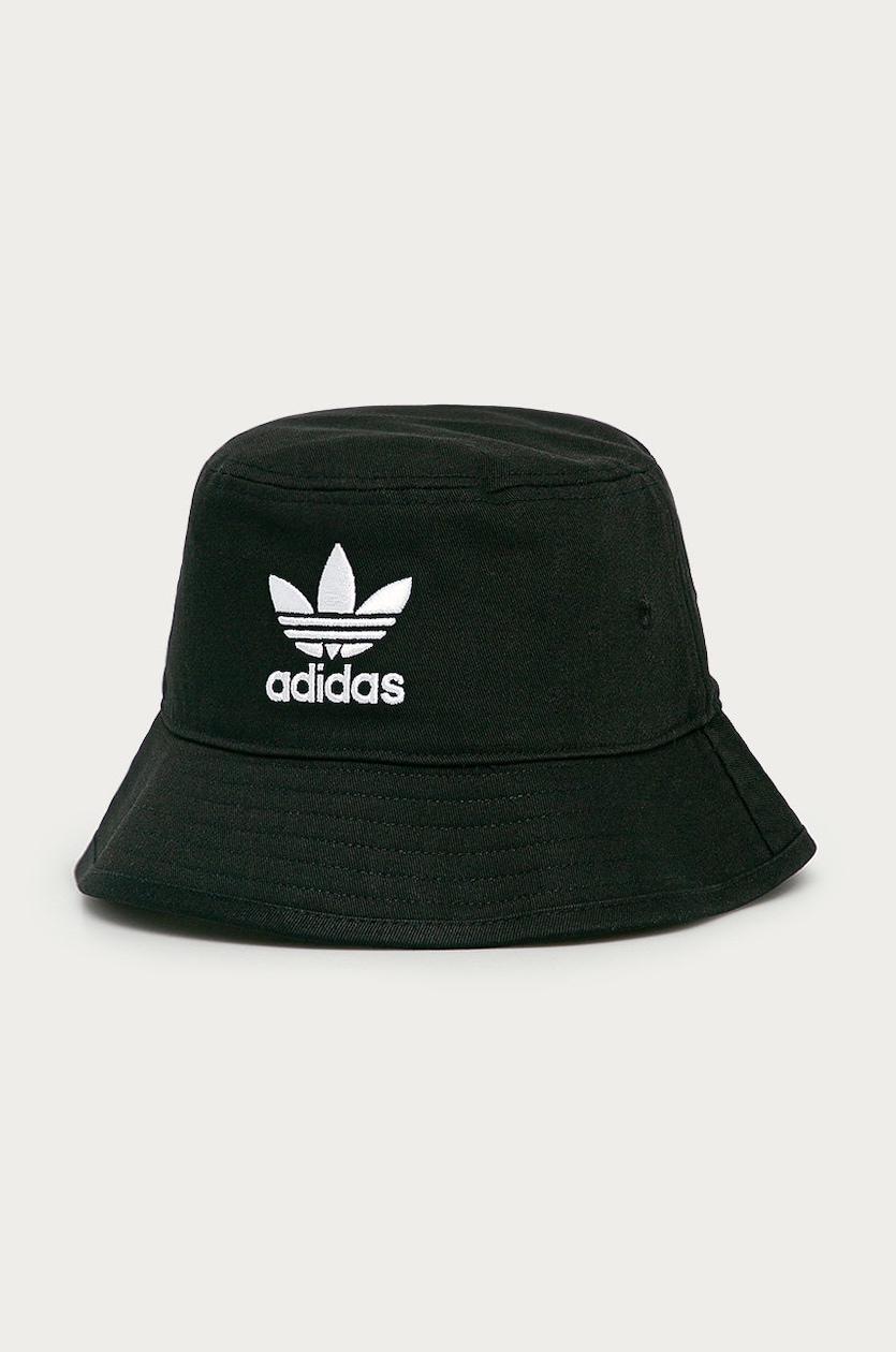 adidas Adicolor Trefoil Bucket Hat Black PRM EU - Main Image