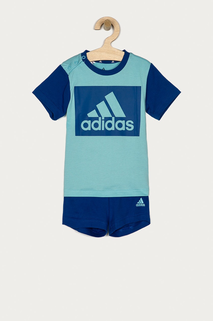 Shop adidas Graphic Print Short Sleeves T-shirt with Shorts Set Online |  Centrepoint Bahrain