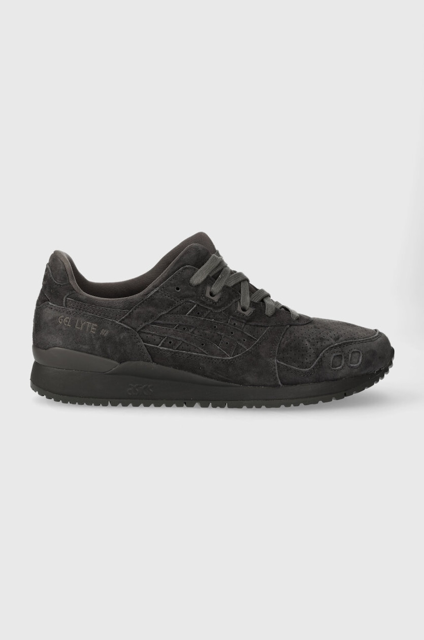 Asics suede sneakers GEL LYTE III OG black color buy on PRM