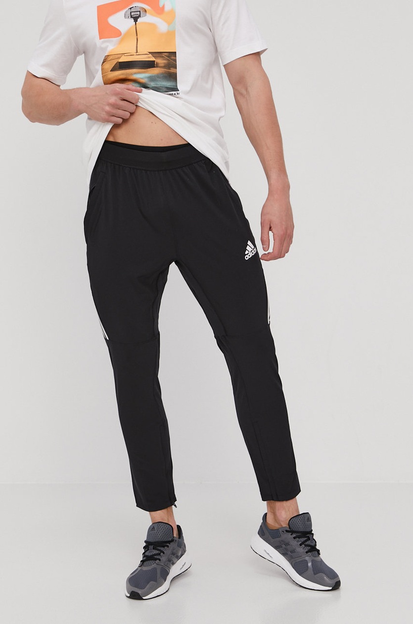 adidas AEROREADY 3-Stripes broek Heren Zwart | Bestel online » Intersport.nl