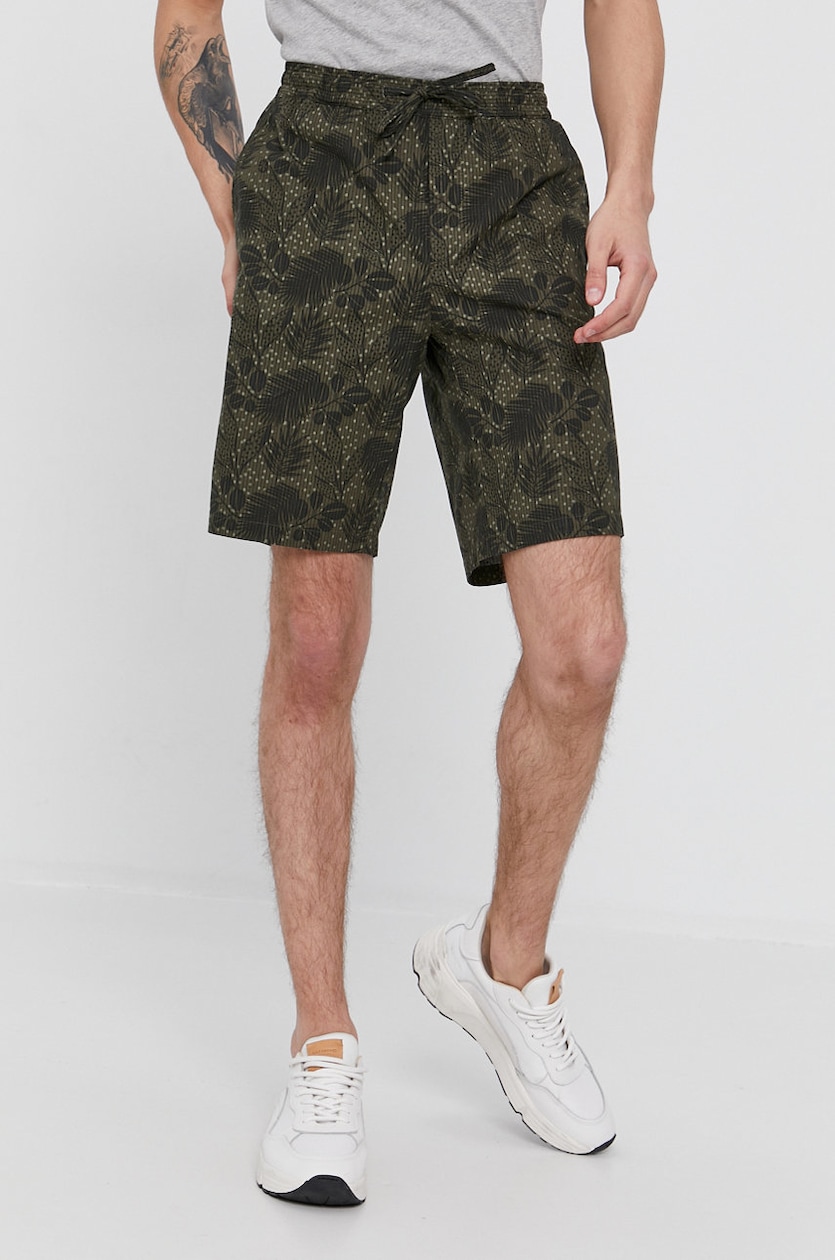 Pantaloni Corti Shorts Mimetici Pantaloni Bermuda Uomo Camouflage