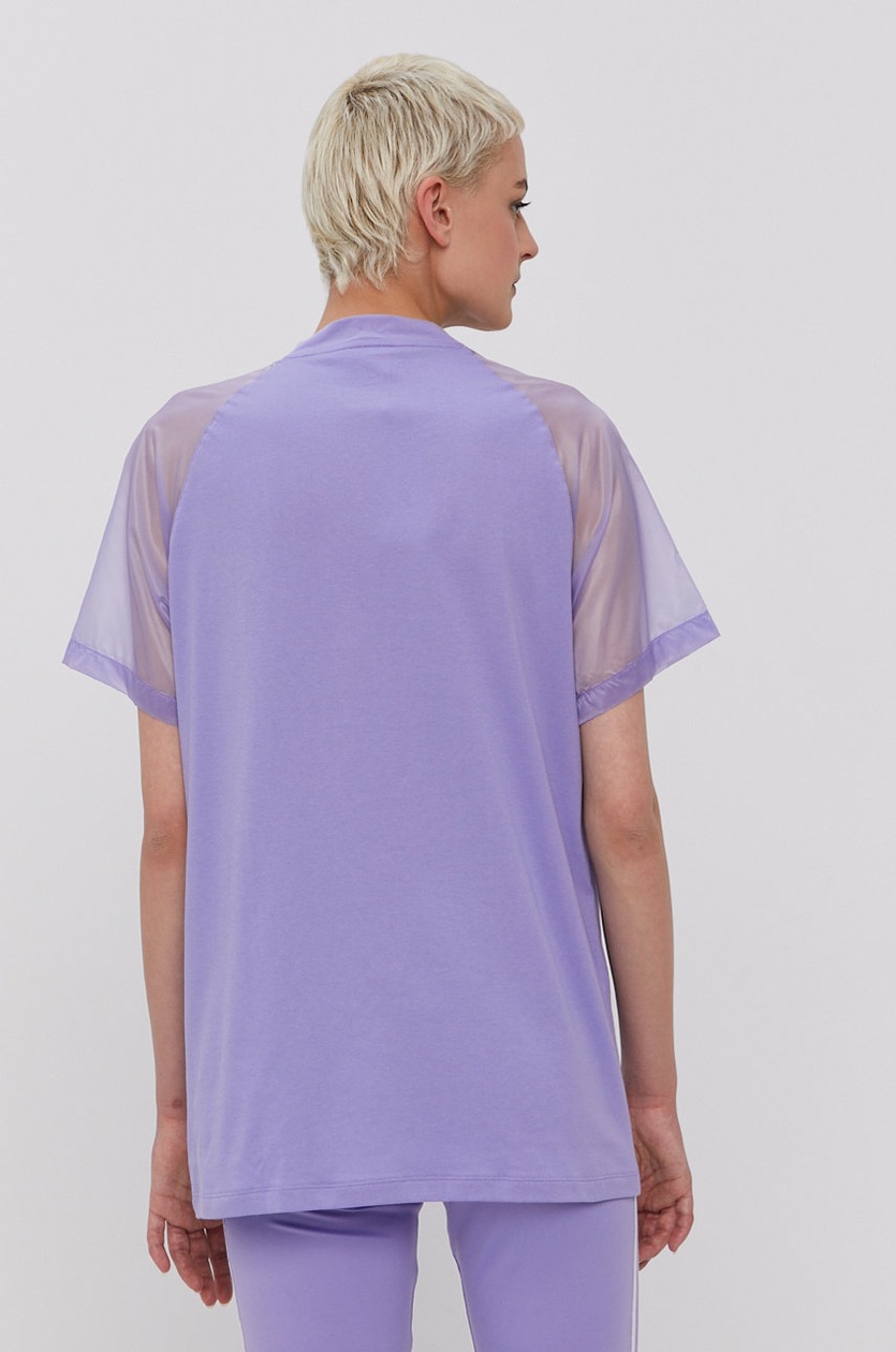 adidas Originals t-shirt GN8075 női, lila | ANSWEAR.hu