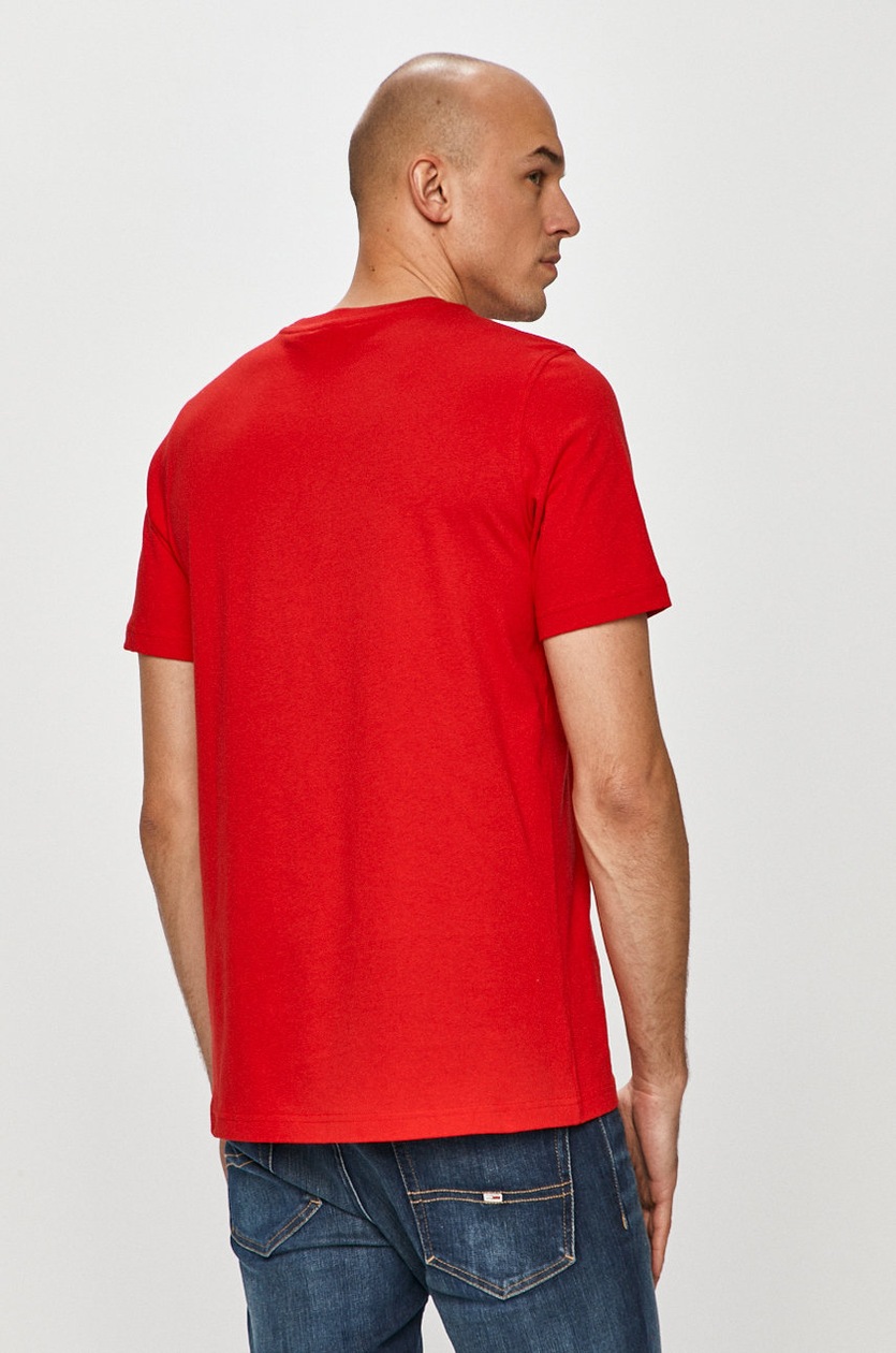 adidas Originals - Tričko GN3468, barva červená | ANSWEAR.cz