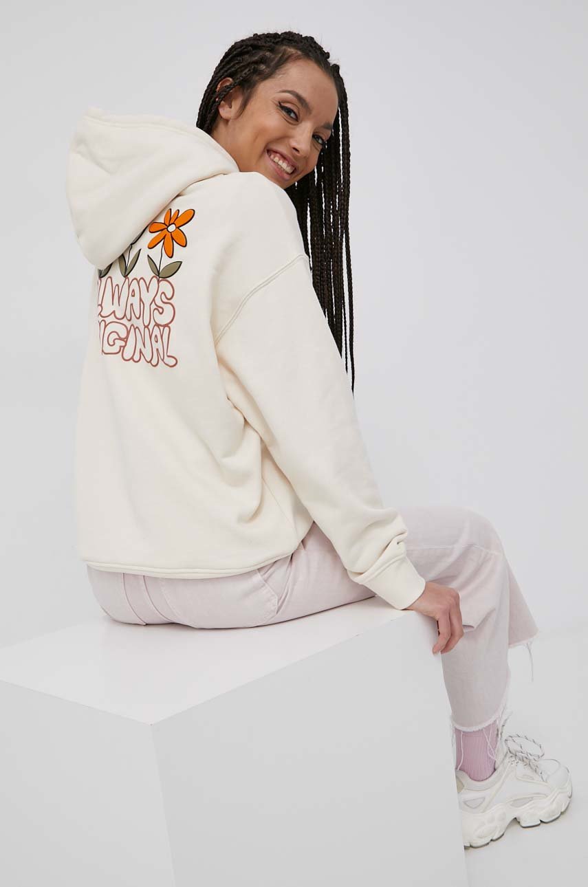 adidas Originals cotton sweatshirt Always Original women's beige color |  buy on PRM