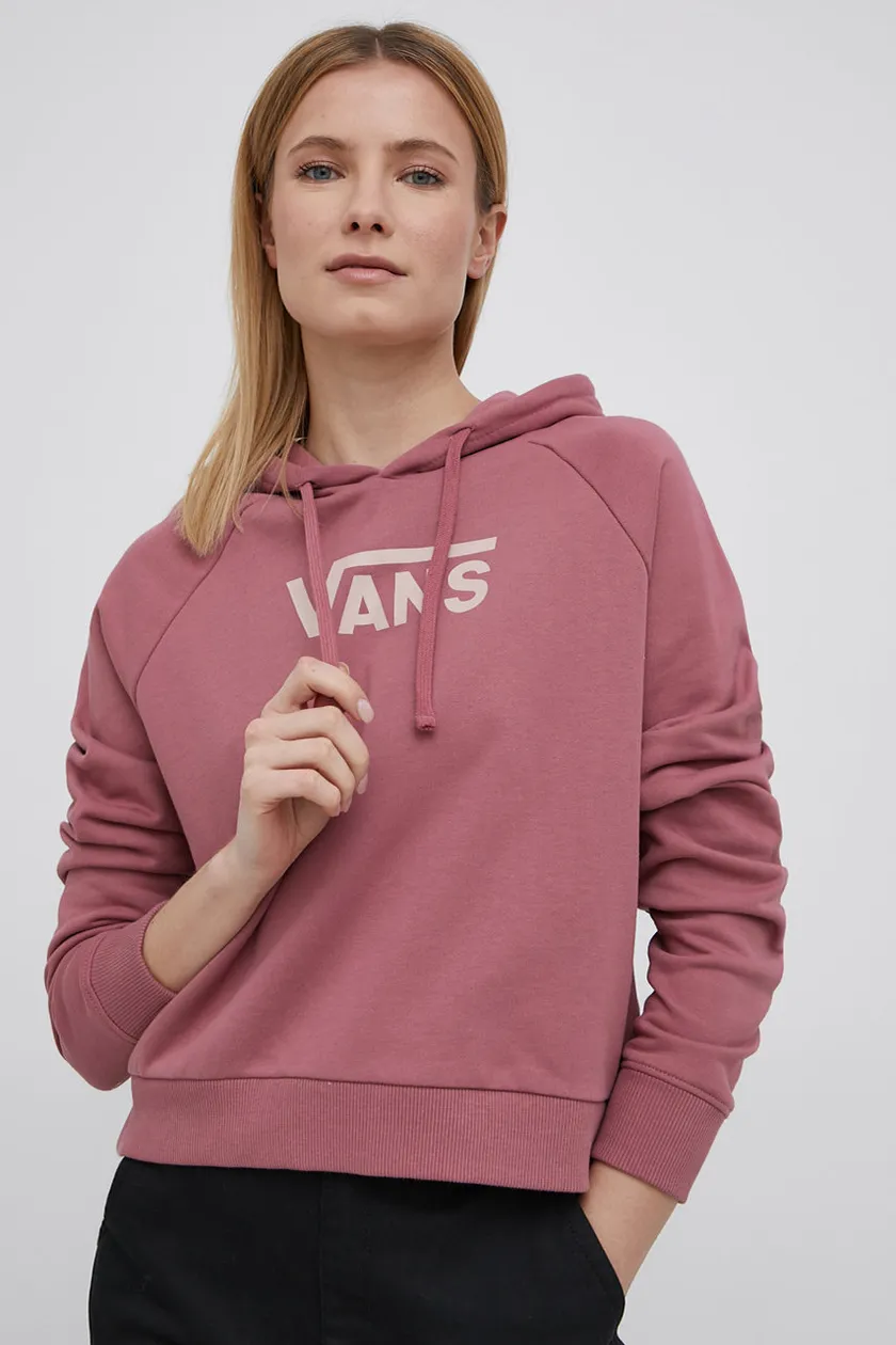 Vans cotton sweatshirt pink buy PRM | PRM