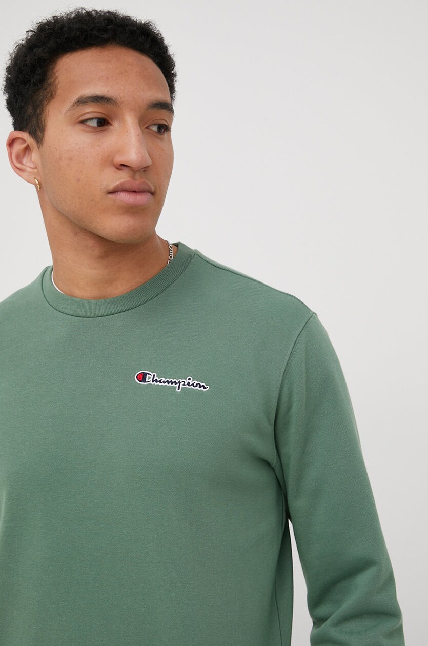 Champion sweatshirt men s green color at PRM US
