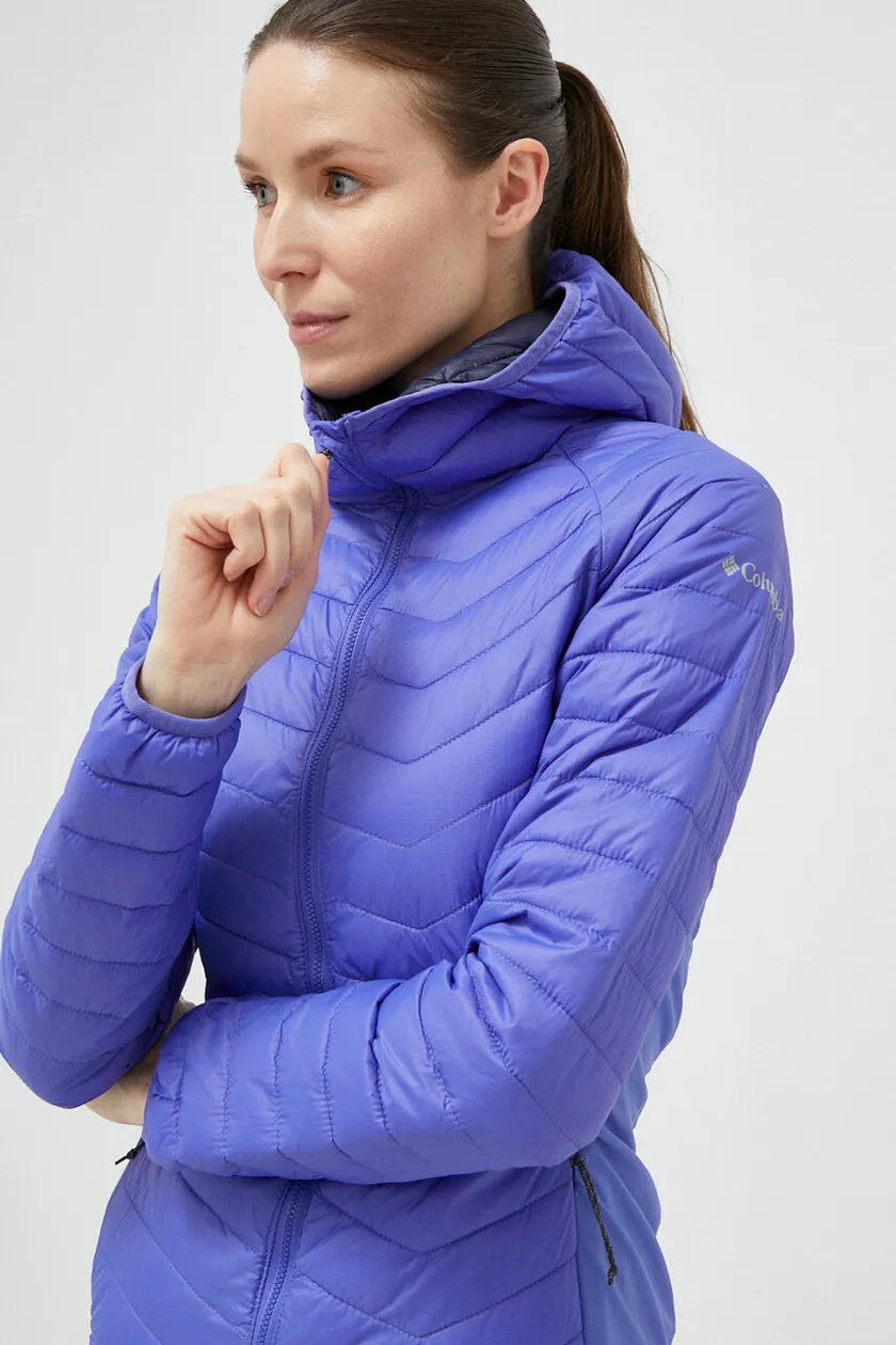 Columbia women's powder pass hooded outlet jacket