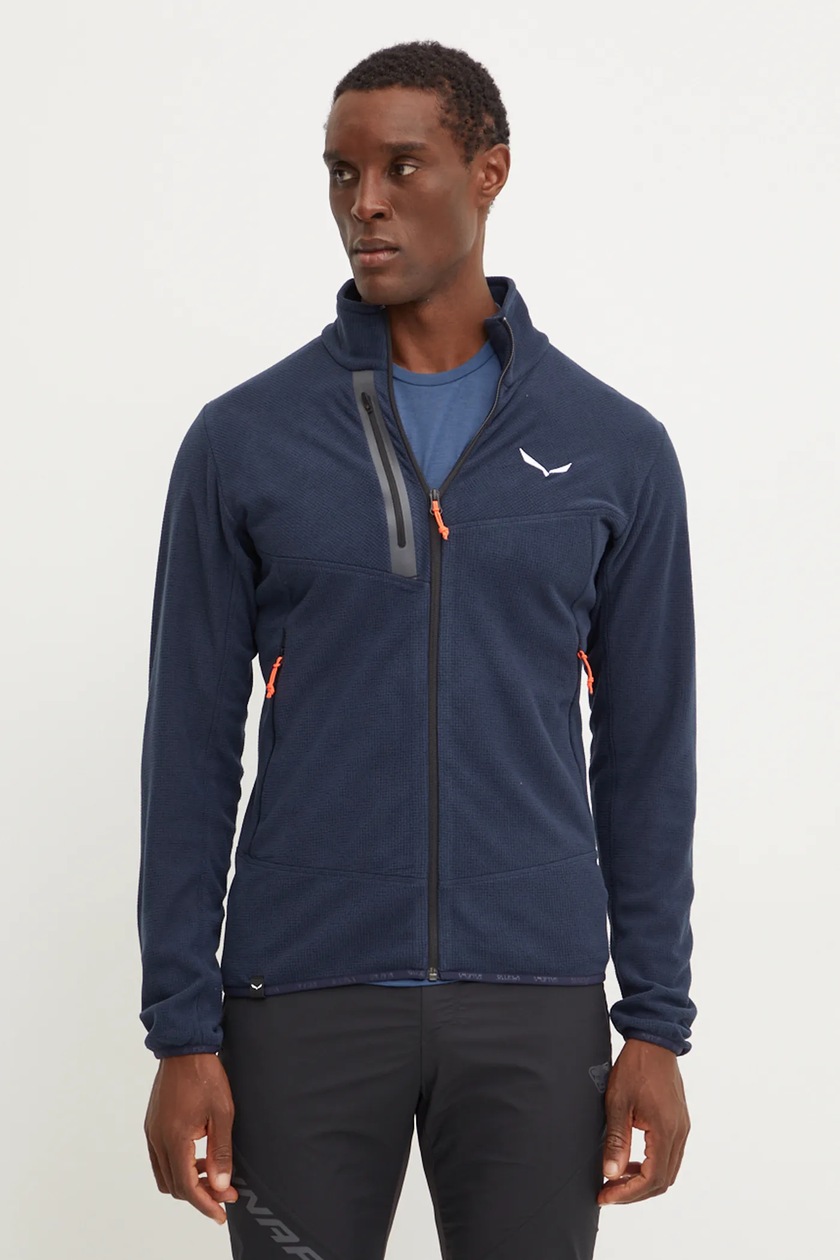 Salewa felpa da sport Paganella colore blu