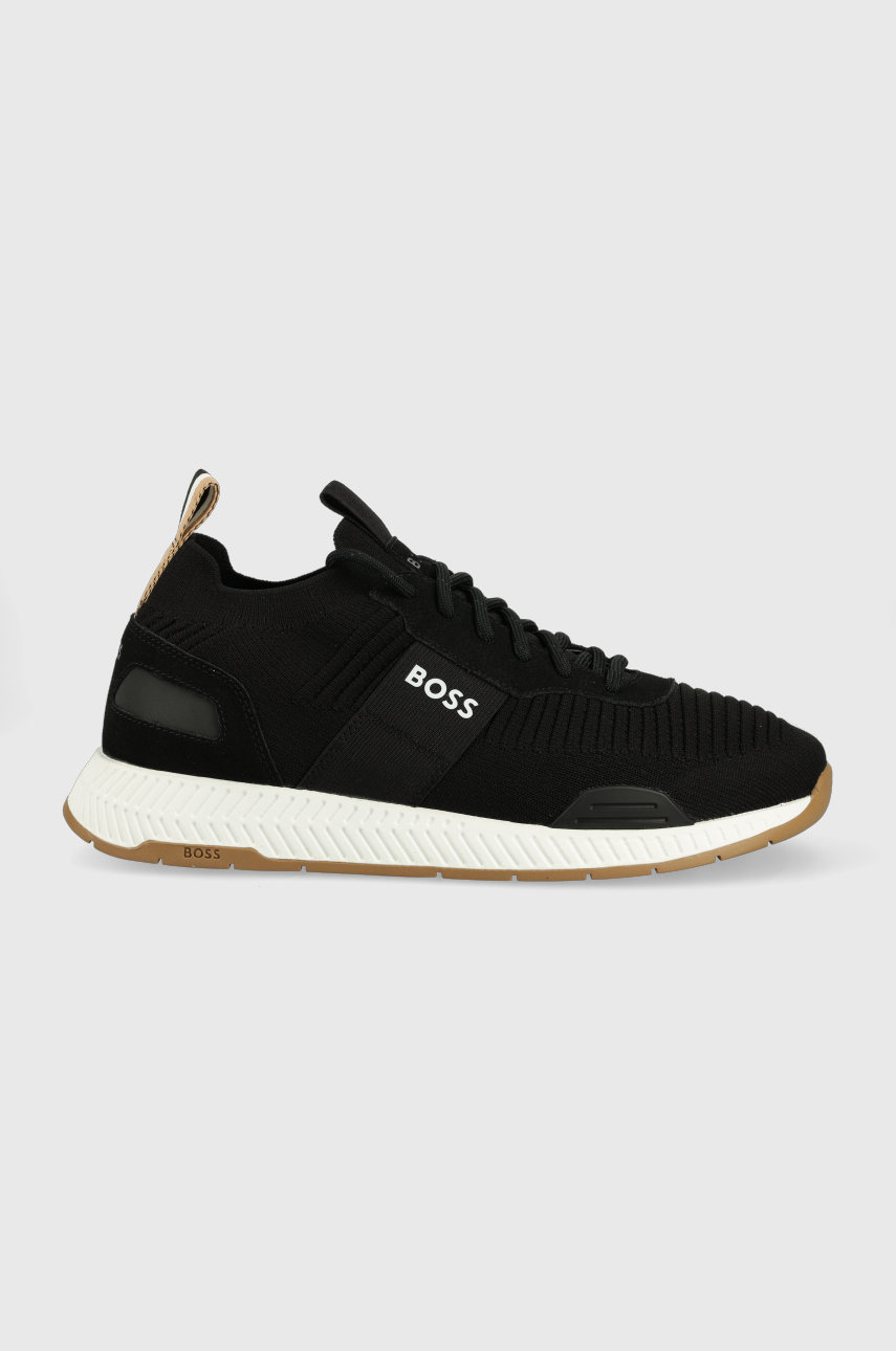 BOSS sneakersy Titanium 50470596 kolor czarny Answear