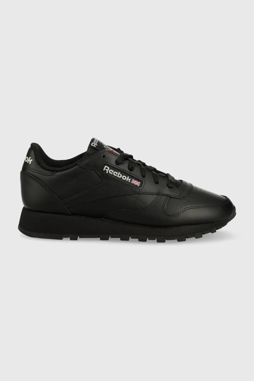 Reebok Classic leather sneakers black color | buy on PRM