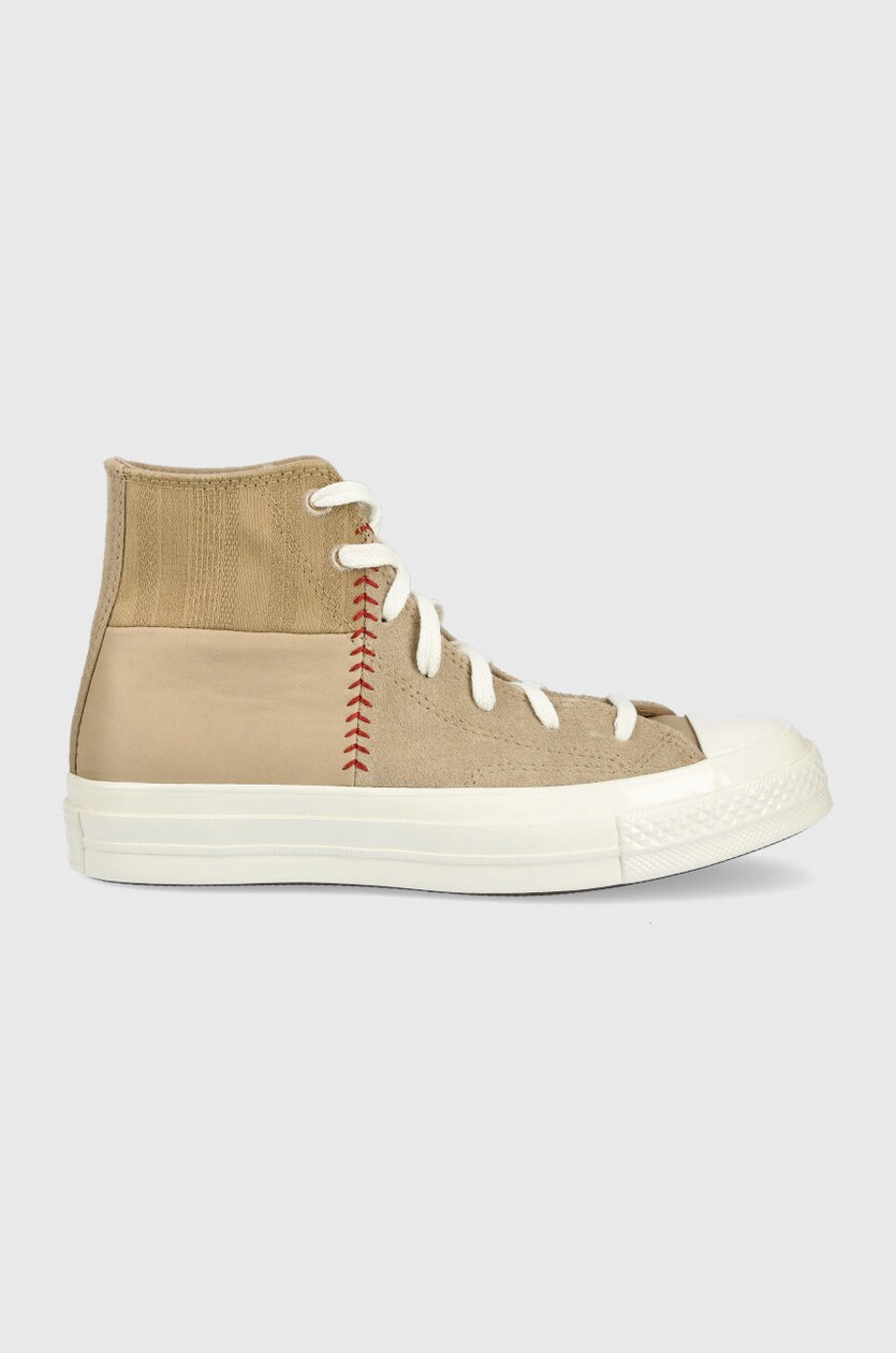 Beige suede deals converse