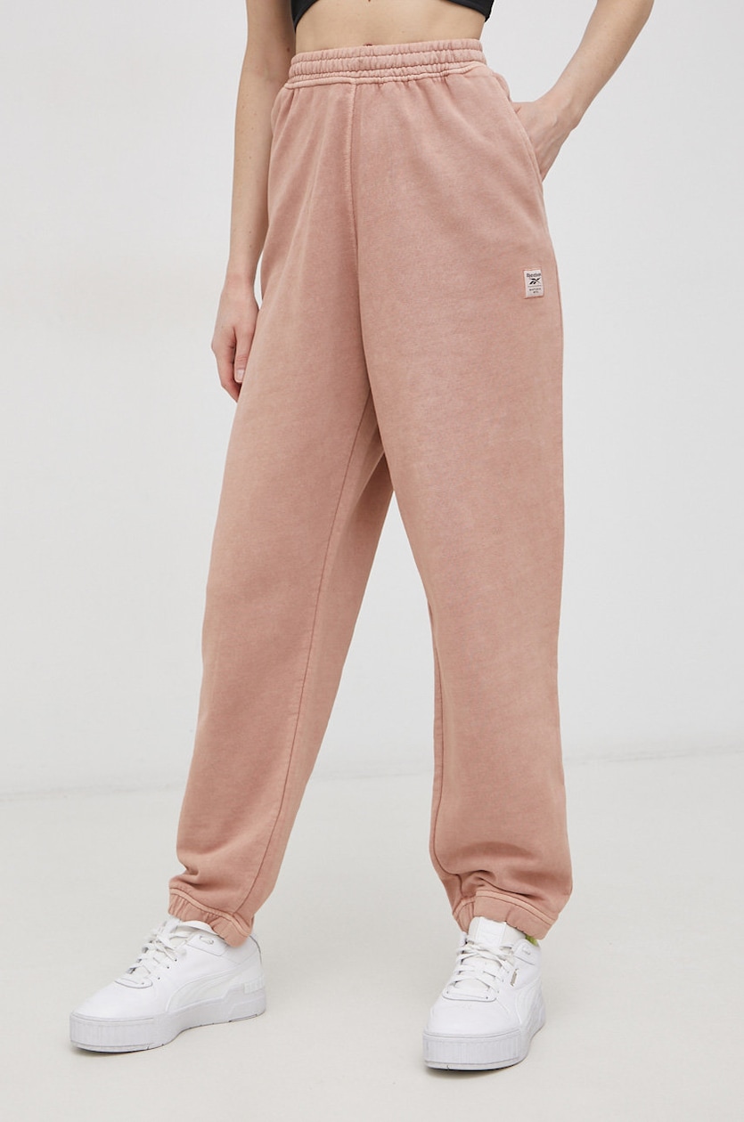 Pantaloni Reebok Rosa Reebok Classic Pantaloni In Cotone