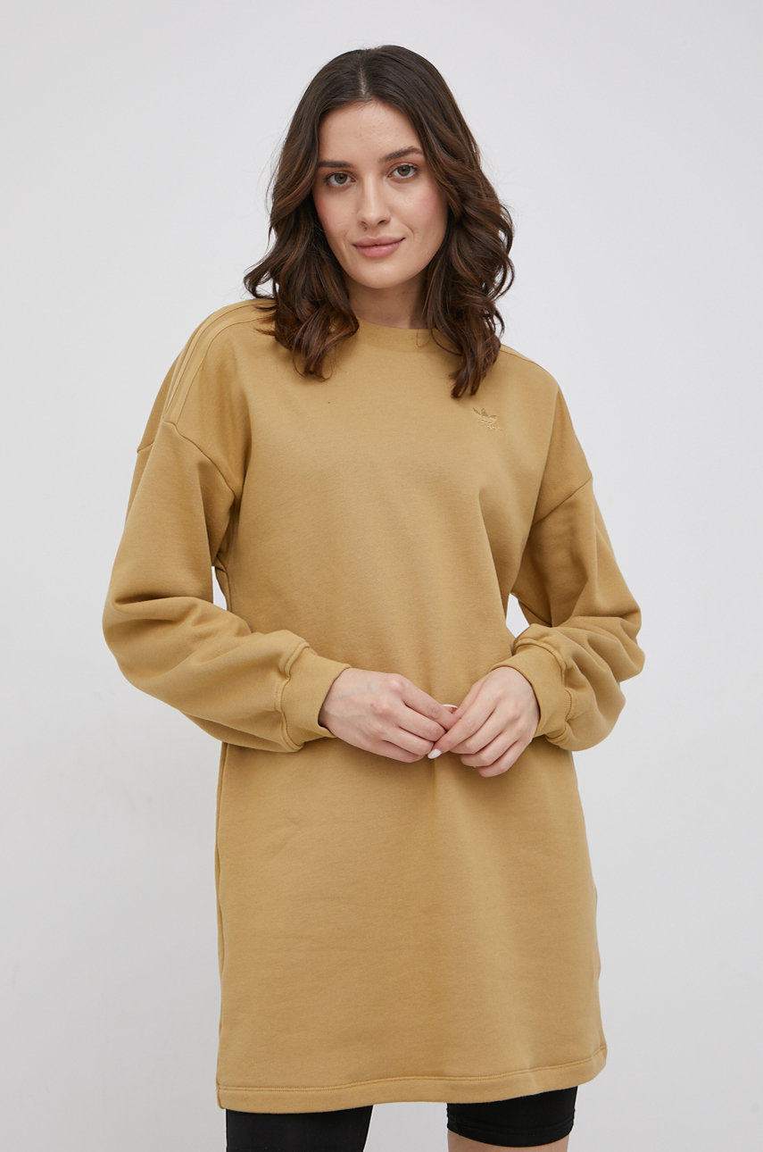 Adidas beige jumper hot sale