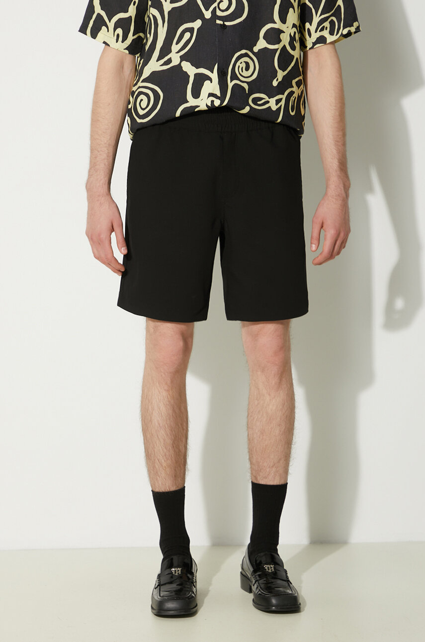 Rick Owens cotton shorts Trucker Cut Offs black color at PRM US Rick Owens cotton shorts Trucker Cut Offs black color at PRM US