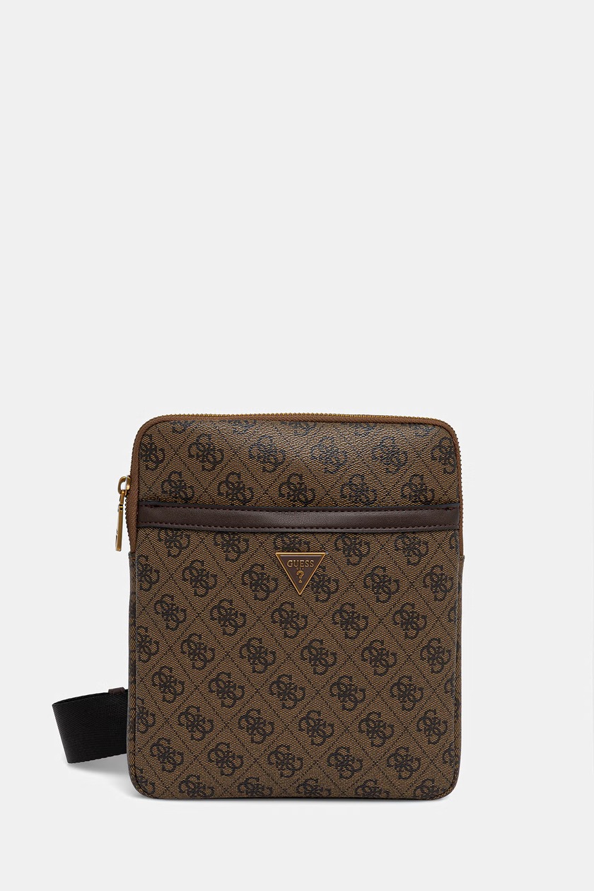 Guess сумка для мужчин из искусственной кожи MILANO коричневая