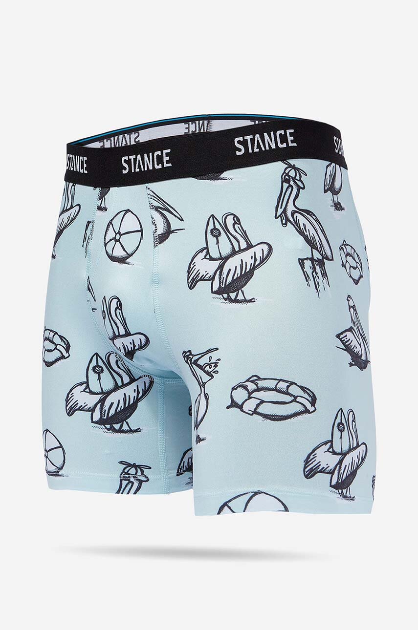 Stance boxer shorts Happy Pelican men's blue color buy on PRM