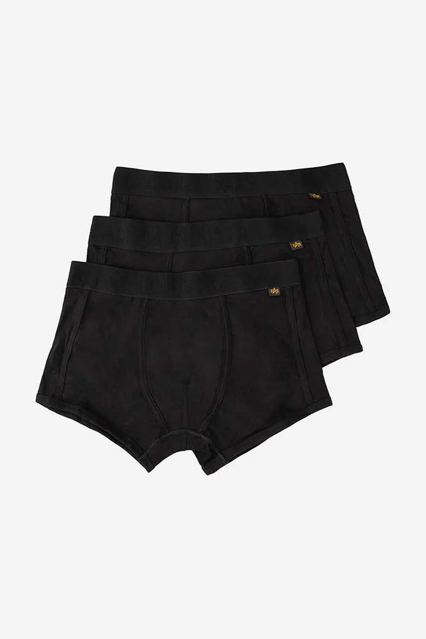 Alpha Industries boxer shorts men's black color buy on PRM