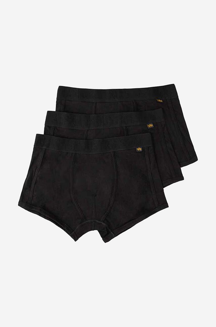 Alpha Industries boxer shorts men's black color buy on PRM