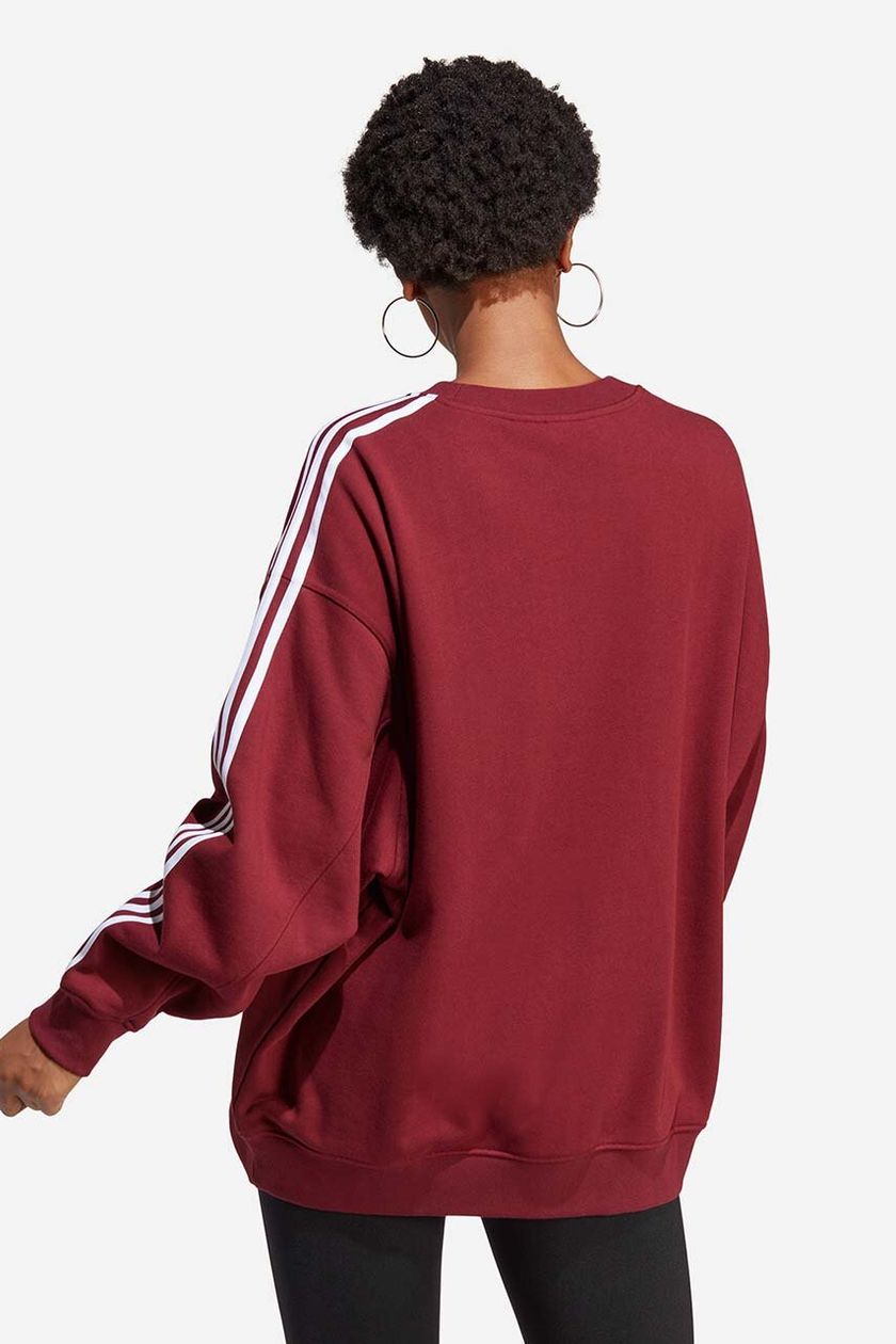 Girls' sweatshirt Color maroon - SINSAY - ZE447-83X