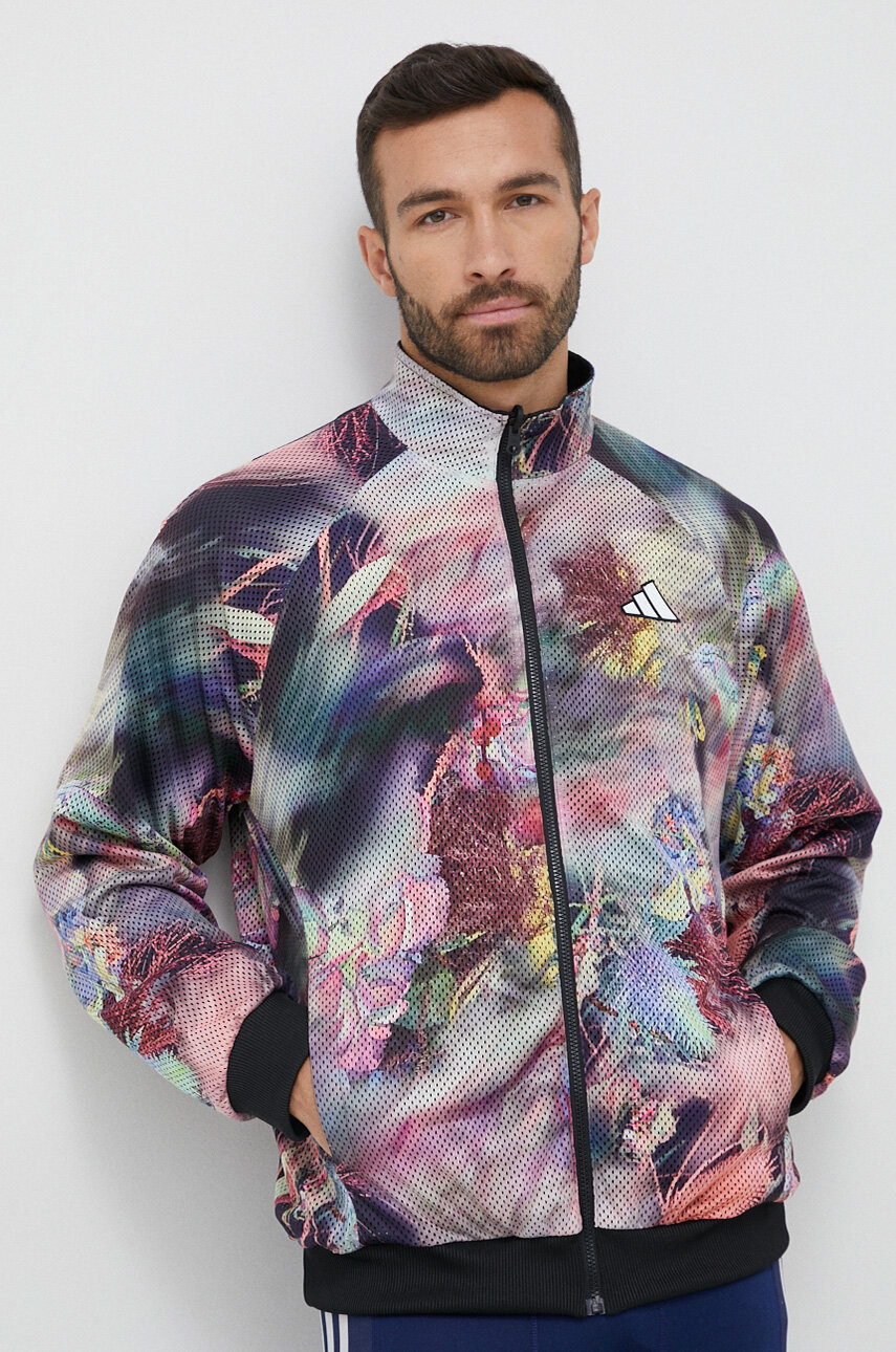 Adidas floral bomber sale