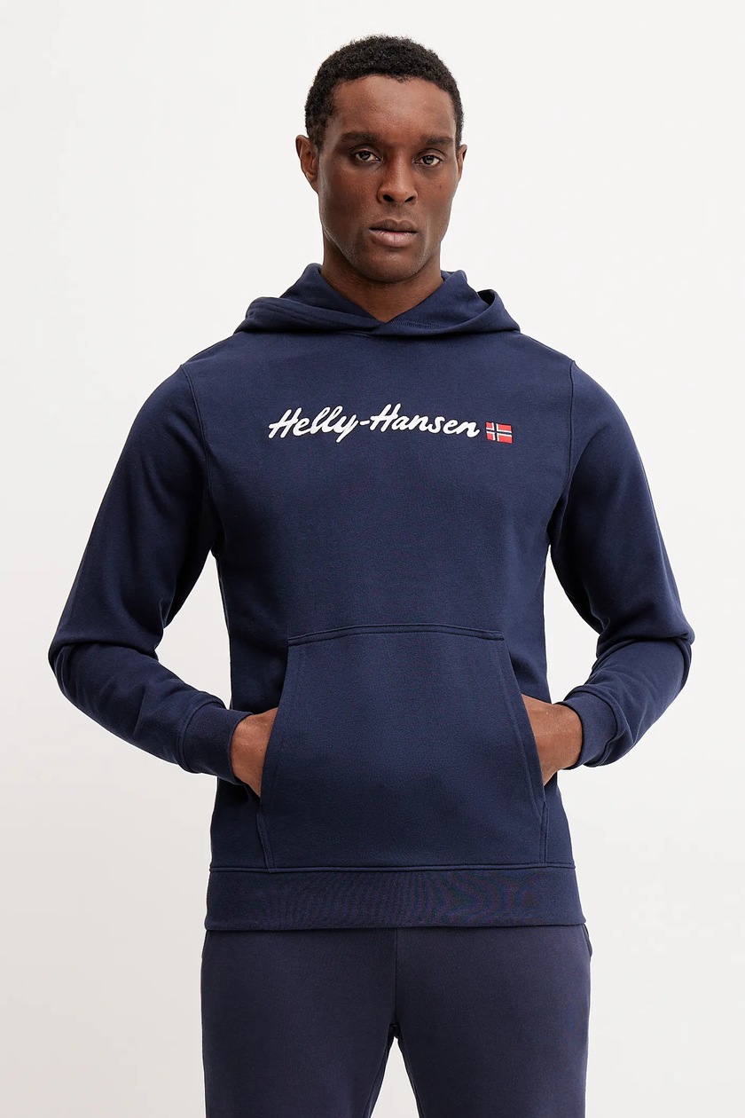 adidas Originals sweatshirt Prem Top men's navy blue color