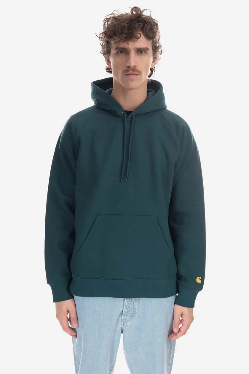 Carhartt chase hoodie online bottle green