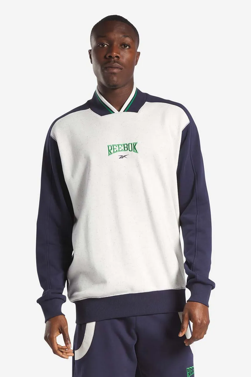 Reebok Classic sweatshirt Var Crew men's white color buy on PRM | PRM