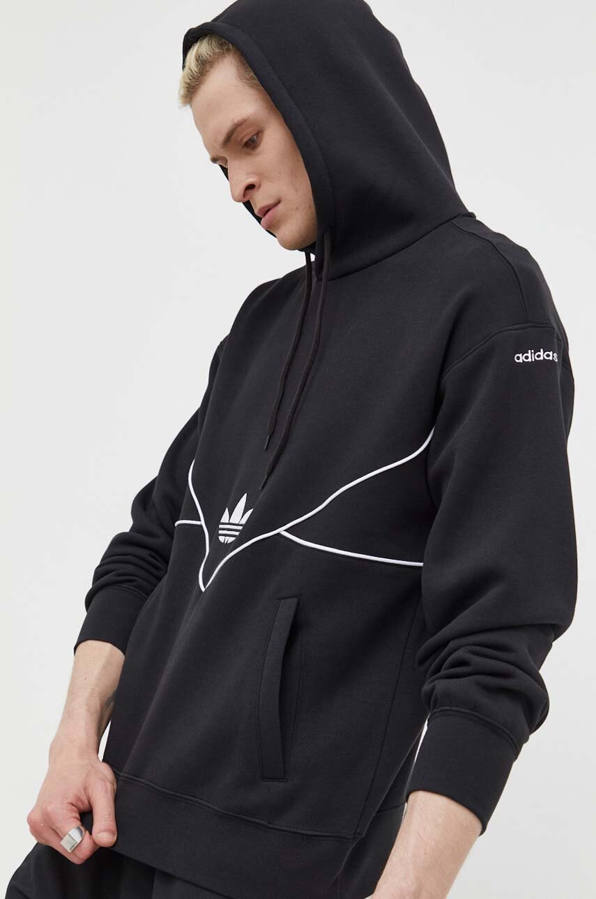 adidas Originals sweatshirt men's black color | buy on PRM