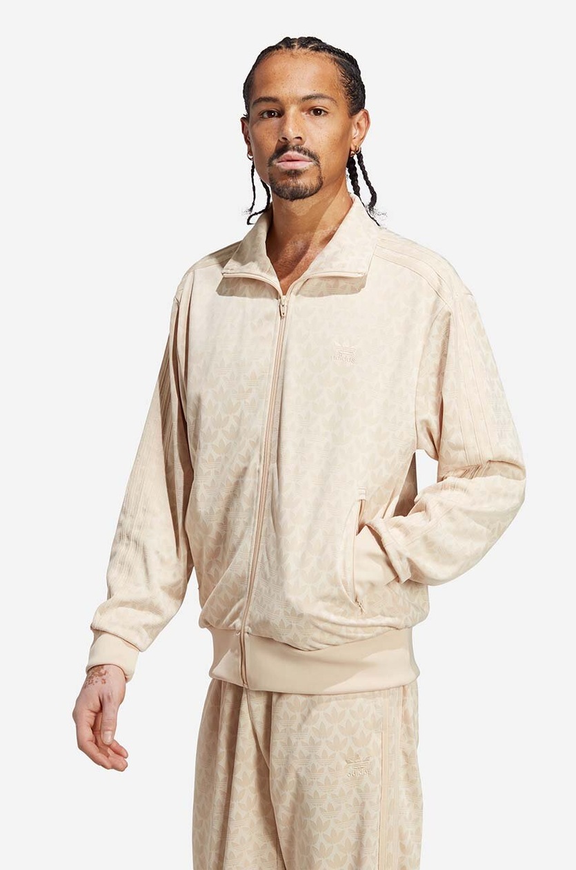 adidas beige tracksuit mens